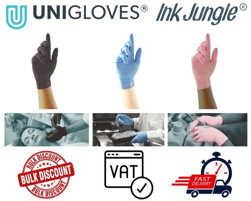 Black blue pink - black, nitrile