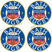 Bath Rugby Stickers Laptop Man