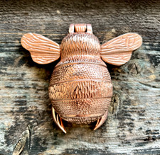 Solid Brass Bumble Bee Door