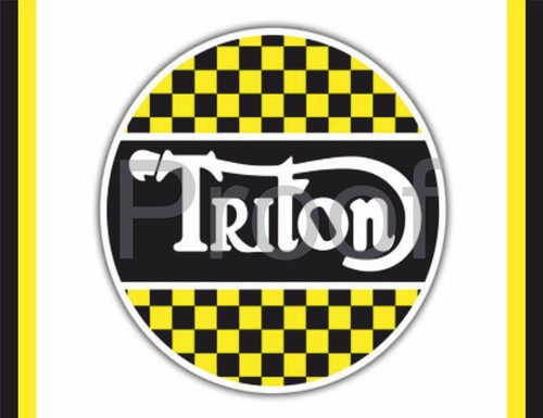 Triton s1189 sign - triton , garage