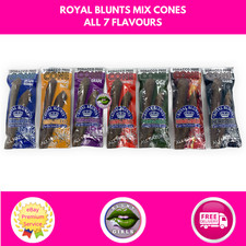 Royal Blunts Cones Mix Paper Filter Included All 7 Flavours FREE TRACKED POSTAGE