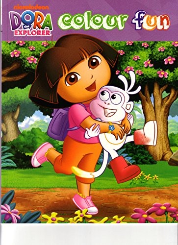 Dora the explorer colour fun - dora,
