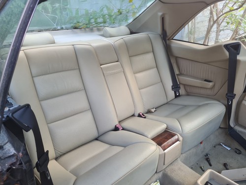 W124 coup coupe rear seat - coup,