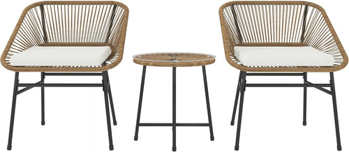 Pieces rattan bistro set - pieces,