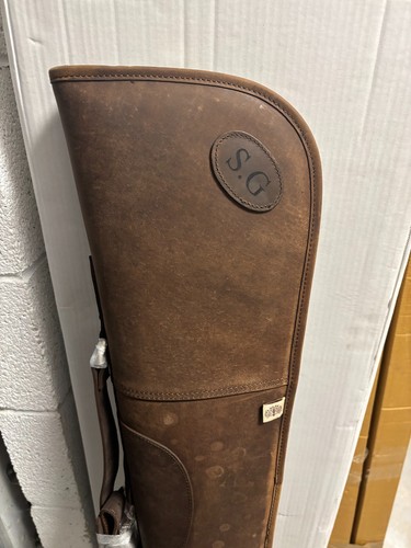 Devonshire leather gun slip - gun,