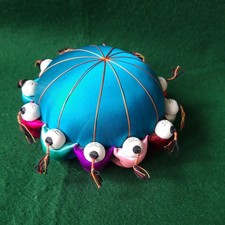 Vintage Silk Chinese 12 Dolls