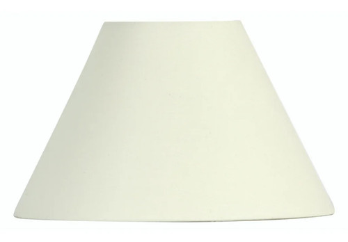 Lampshade cream coolie - 10",