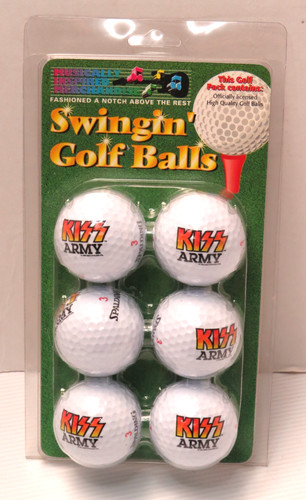 Kiss army golf balls - golf,