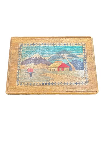 Vintage japanese puzzle box - japanese,