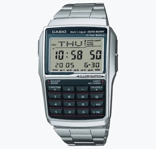 Casio data bank square - bank,