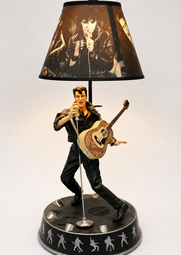 Elvis presley table lamp - elvis,