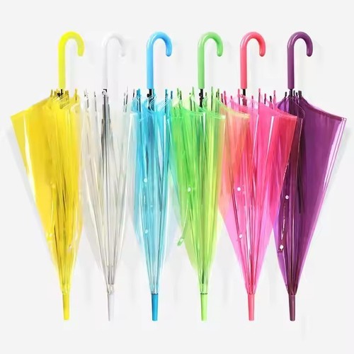 Kids 90cm clear - clear, umbrella