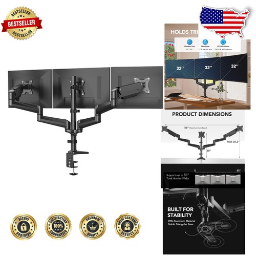 Pro triple monitor stand - monitor,