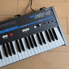 KORG Poly-61 Vintage Analog Synthesizer 61-Key Polyphonic DCO Synth Keyboard