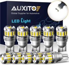 AUXITO T10 501 W5W 13SMD LED SideLight Bulb Canbus Error Free 6500K Super Bright