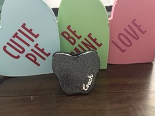 Coach Glitter Black Butterfly