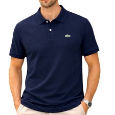 Lacoste Navy Polo Shirt Size