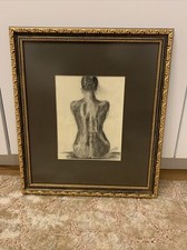 Artwork  Women Figure Charcoal