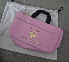Moschino Baby Pink & Gold Bag