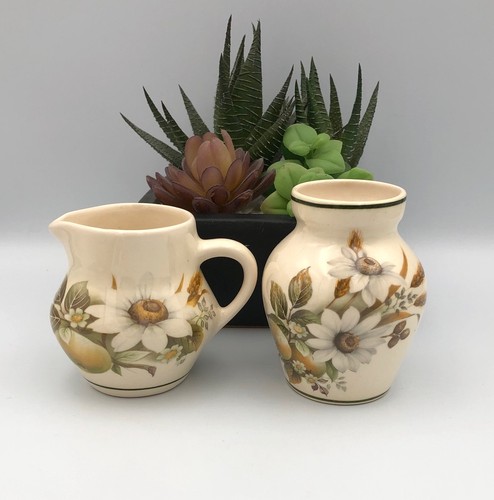 Brixham pottery floral - brixham, &