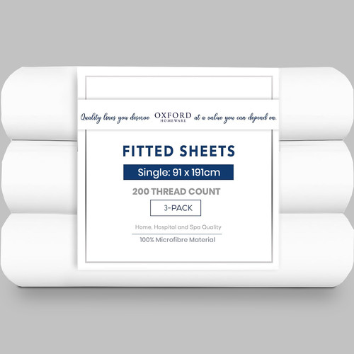 White classic 40cm fitted - white,