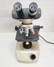 Vickers Instruments Binocular Microscope Turns On M1502673