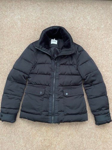 Zara puffer coat womens - puffer, size