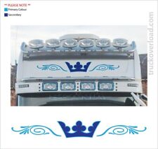 Scania Topline - Crown Headboard Decal    (87)