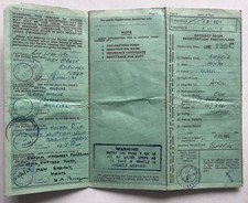 ORIGINAL LOG BOOK FOR HONDA