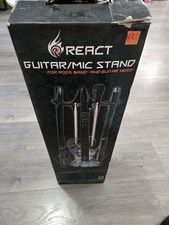 React Guitar/Mic Stand for