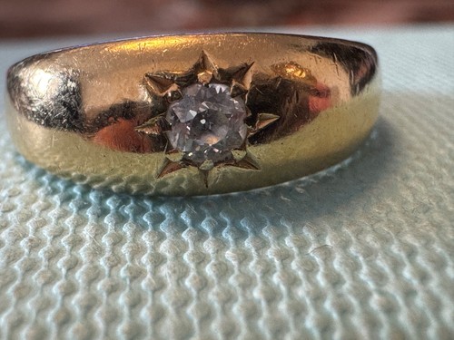 Antique heavy 18ct - gold, &