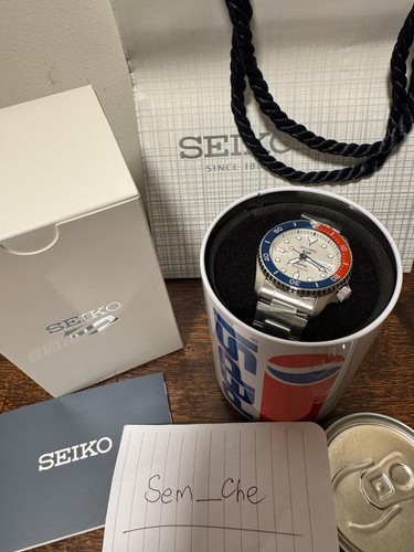 Seiko sports pepsi limited - seiko,