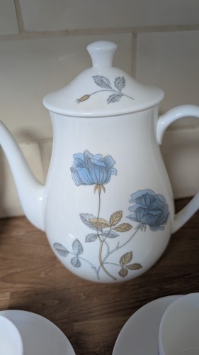 Wedgwood ice rose coffee set - rose,