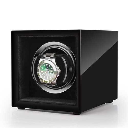 Single watch winder black - single,