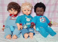 BAMBOLE CICCIOBELLO ROBERTINO MIO DITTA MANUELA VINTAGE DOLLS ANNI 60/70 