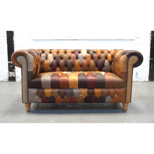 Chesterfield sofa patchwork - sofa, in