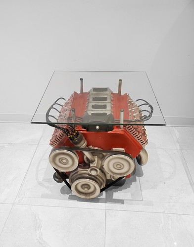 Engine coffee center table - engine,