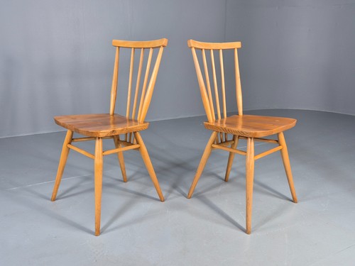 Vintage ercol dining chairs - vintage,