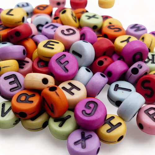100 mixed alphabet letter - 100,