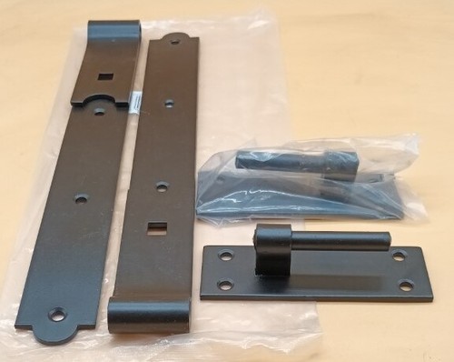 Heavy duty gate hook and - hook, band