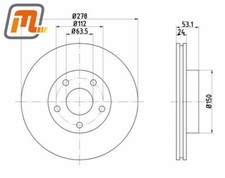 Ford Scorpio Granada MK1 Brake