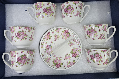Turkish tea set cups with - turkish, of