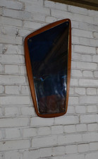 Teak mirror danish - teak, danish,