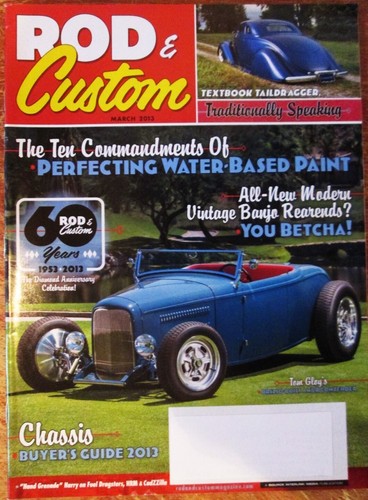 Rod custom magazine march - rod, &