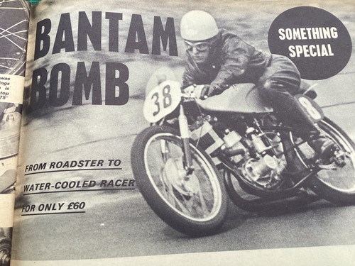 Bsa bantam motorcycle - motorcycle, racer