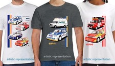 MG Metro 6R4 Rally Car Art T Shirt - 5 Different, Unique Designs