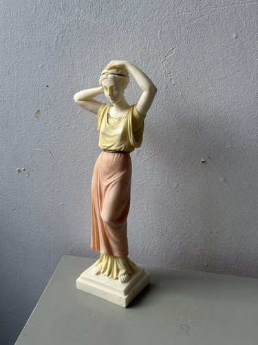 Greek alabaster lady - alabaster,