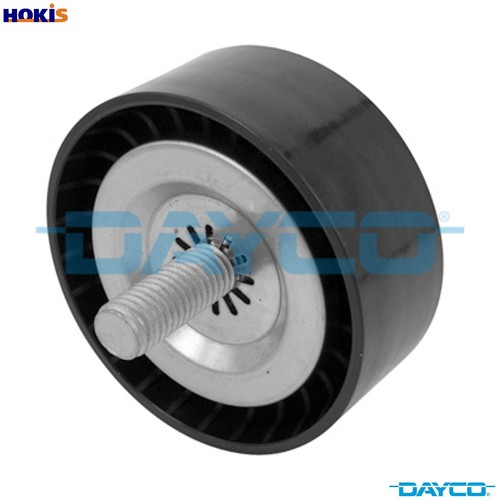 Deflectionguide pulley vribbed - pulley,