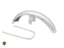 FIT FOR NORTON COMMANDO FRONT CHROME MUDGUARD+ STAY 750 850 ROADSTER,INTERSTATE