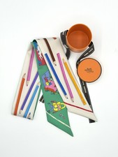 HERMES SILK TWILLY - CRÈME /